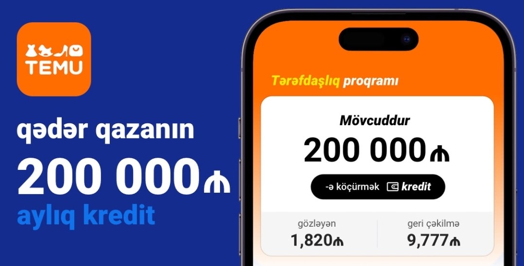 Aylıq ?200 000 ₼ məbləğə qədər sizi gözləyir~!